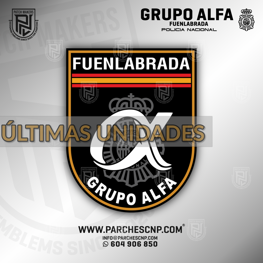 EMBLEMA GRUPO ALFA - FUENLABRADA