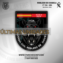 Cargar imagen en el visor de la galería, EMBLEMA GUARDIA CIVIL 1ª CÍA DE ROBLEDO DE CHAVELA - 161
