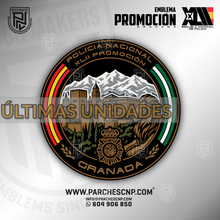 Cargar imagen en el visor de la galería, EMBLEMA PROMOCIÓN XLII E.B. - P. DE GRANADA - POLICÍA NACIONAL
