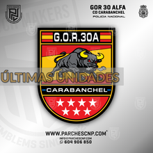 Cargar imagen en el visor de la galería, EMBLEMA DE BRAZO G.O.R. CARABANCHEL 30A

