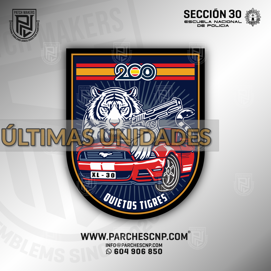 EMBLEMA CONMEMORATIVO SECCIÓN 30 P.N. E.B. PROMOCIÓN XL