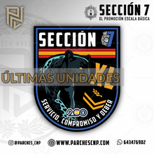 Cargar imagen en el visor de la galería, EMBLEMA CONMEMORATIVO SECCIÓN 07 P.N. E.B. PROMOCIÓN XL
