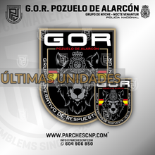 Cargar imagen en el visor de la galería, EMBLEMA DE BRAZO G.O.R. NOCHE POZUELO DE ALARCÓN
