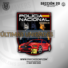 Cargar imagen en el visor de la galería, EMBLEMA SECCIÓN 20 PROMOCIÓN XLI - E.B. POLICÍA NACIONAL 2025-26
