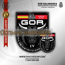 Cargar imagen en el visor de la galería, EMBLEMA DE BRAZO G.O.R. DISTRITO SALAMANCA - MADRID
