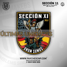 Cargar imagen en el visor de la galería, EMBLEMA SECCIÓN 11 PROMOCIÓN XLI - E.B. POLICÍA NACIONAL 2025-26
