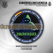 Cargar imagen en el visor de la galería, EMBLEMA CIBERATAQUES - C.G. POLICÍA JUDICIAL - CIBERDELINCUENCIA

