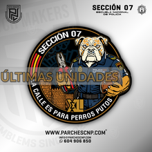 Cargar imagen en el visor de la galería, EMBLEMA SECCIÓN 07 PROMOCIÓN XLI - E.B. POLICÍA NACIONAL 2025-26
