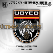 Cargar imagen en el visor de la galería, EMBLEMA UDYCO B.P.P.J DE MADRID - GRUPO XIV - ESTUPEFACIENTES
