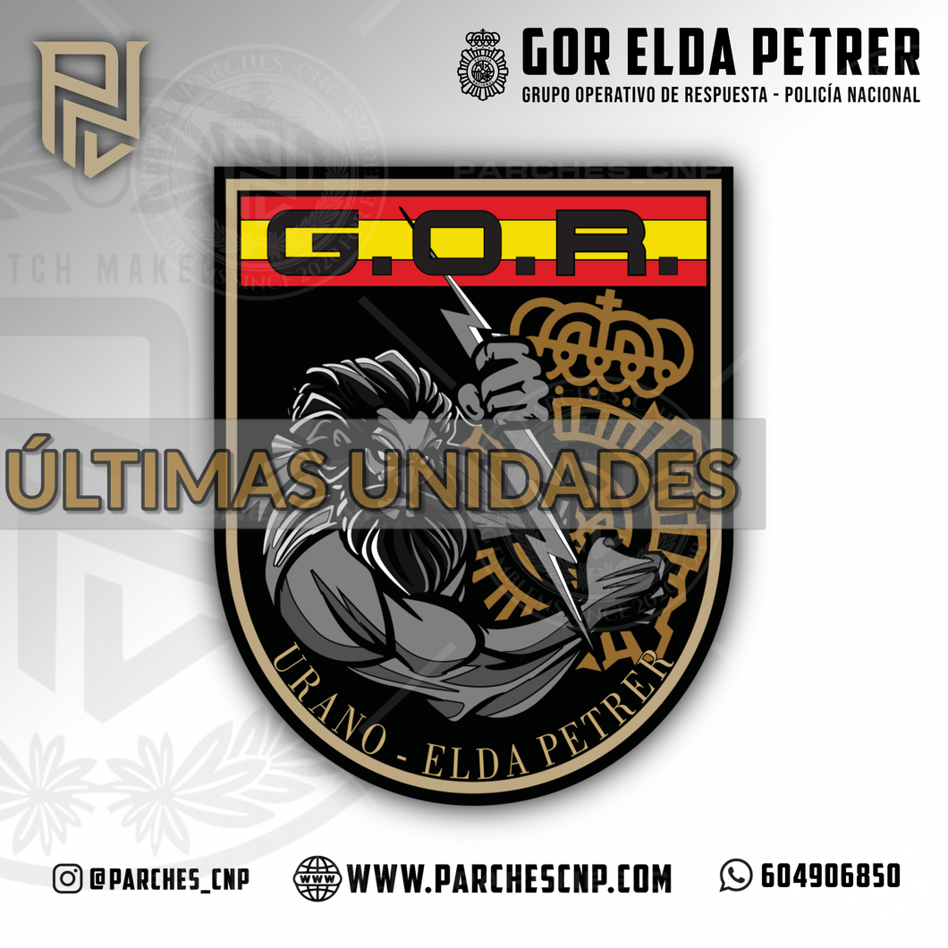 EMBLEMA GRUPO OPERATIVO DE RESPUESTA DE ELDA PETRER