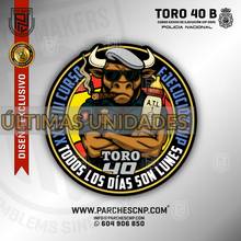 Cargar imagen en el visor de la galería, EMBLEMA TORO 40 - CURSO XXXVIII UIP - 2025 TURNO B
