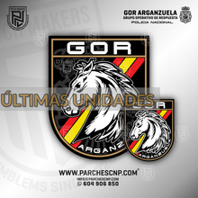 Cargar imagen en el visor de la galería, PARCHE DE BRAZO DEL G.O.R. DE ARGANZUELA (MADRID)
