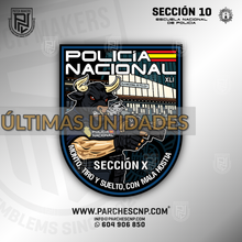 Cargar imagen en el visor de la galería, EMBLEMA SECCIÓN 10 PROMOCIÓN XLI - E.B. POLICÍA NACIONAL 2025-26
