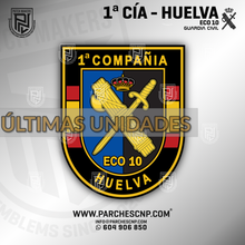 Cargar imagen en el visor de la galería, EMBLEMA GUARDIA CIVIL 1ª CÍA HUELVA
