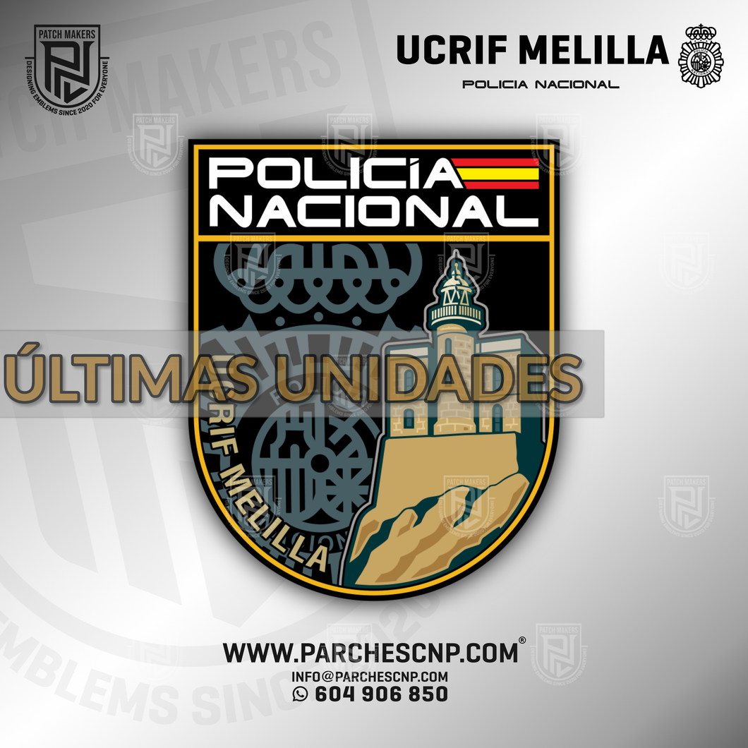 EMBLEMA BRAZO U.C.R.I.F. MELILLA