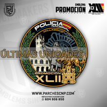 Cargar imagen en el visor de la galería, EMBLEMA PROMOCIÓN XLII E.B. - P. VALLADOLID - POLICÍA NACIONAL
