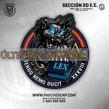 Cargar imagen en el visor de la galería, EMBLEMA SECCION 2ºD PROMOCIÓN XXXVIII ESCALA EJECUTIVA
