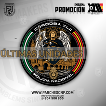 Cargar imagen en el visor de la galería, EMBLEMA PROMOCIÓN XLII E.B. - P. DE CÓRDOBA - POLICÍA NACIONAL
