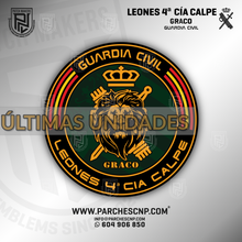 Cargar imagen en el visor de la galería, EMBLEMA GUARDIA CIVIL 4ª CÍA DE CALPE - GRACO
