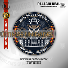 Cargar imagen en el visor de la galería, EMBLEMA SERVICIO DE SEGURIDAD - PALACIO REAL - PATRIMONIO NACIONAL
