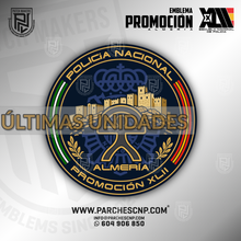 Cargar imagen en el visor de la galería, EMBLEMA PROMOCIÓN XLII E.B. - P. DE ALMERÍA - POLICÍA NACIONAL
