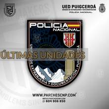 Cargar imagen en el visor de la galería, PARCHE DE BRAZO DE LA UNIDAD DE EXTRANJERÍA Y DOCUMENTACIÓN DE PUIGCERDÀ
