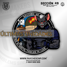 Cargar imagen en el visor de la galería, EMBLEMA SECCIÓN 49 PROMOCIÓN XLI - E.B. POLICÍA NACIONAL 2025-26
