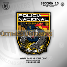 Cargar imagen en el visor de la galería, EMBLEMA SECCIÓN 15 PROMOCIÓN XLI - E.B. POLICÍA NACIONAL 2025-26
