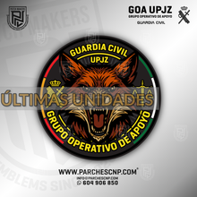 Cargar imagen en el visor de la galería, EMBLEMA DEL GRUPO OPERATIVO DE APOYO - UPJZ - GUARDIA CIVIL

