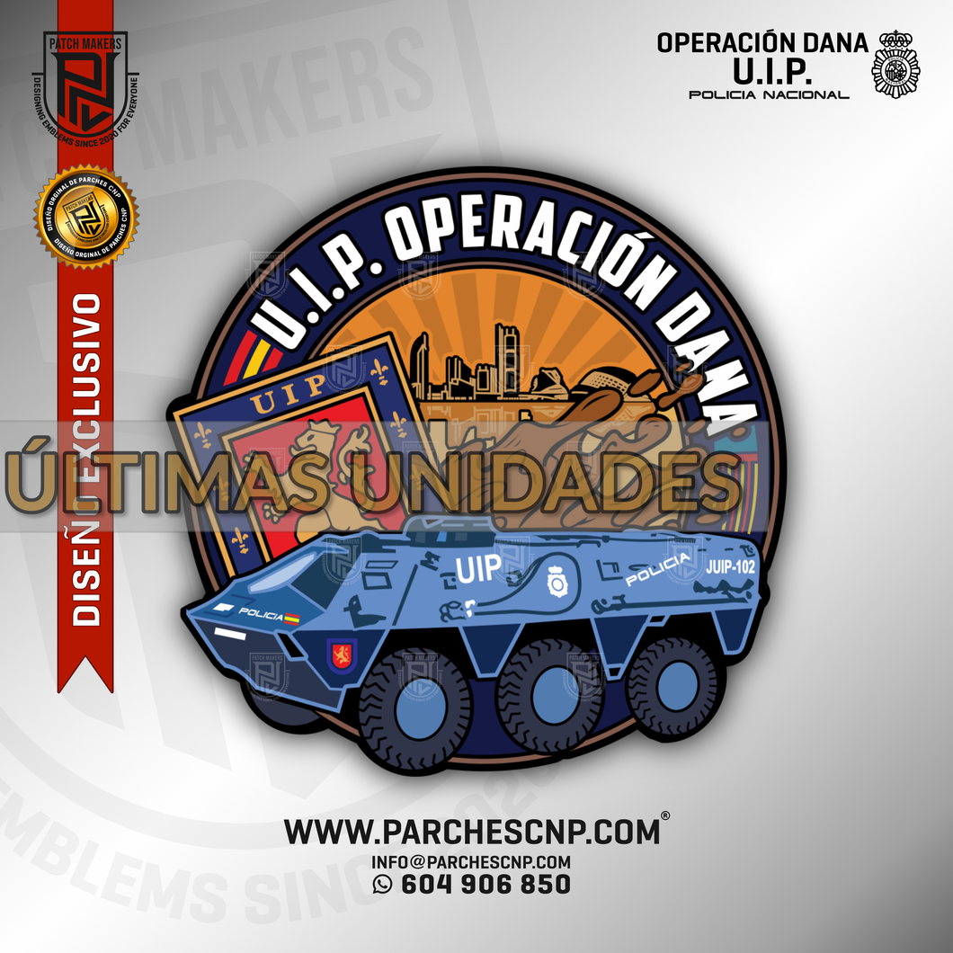 EMBLEMA CONMEMORATIVO OPERACIÓN DANA 2024 U.I.P.