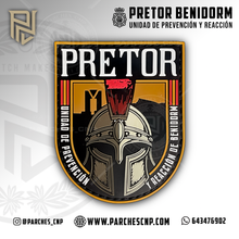 Cargar imagen en el visor de la galería, EMBLEMA U.P.R. - PRETOR - BENIDORM
