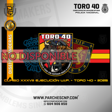 Cargar imagen en el visor de la galería, BANDERA TORO 40 TURNO ALFA - CURSO XXXVIII U.I.P. 2025
