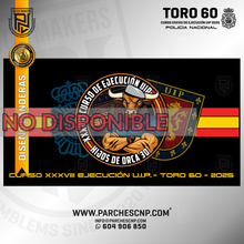 Cargar imagen en el visor de la galería, BANDERA TORO 60 TURNO ALFA - CURSO XXXVIII U.I.P. 2025
