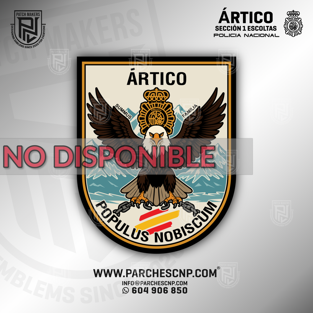 EMBLEMA ÁRTICO SECCIÓN 1 DE ESCOLTAS P.N.