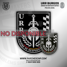 Cargar imagen en el visor de la galería, EMBLEMA DE BRAZO UNIDAD DE RESPUESTA RAPIDA (URR) BURGOS
