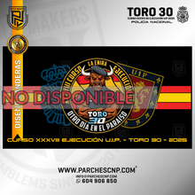 Cargar imagen en el visor de la galería, BANDERA TORO 30 TURNO ALFA - CURSO XXXVIII U.I.P. 2025
