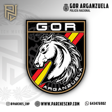 Cargar imagen en el visor de la galería, PARCHE DE BRAZO DEL G.O.R. DE ARGANZUELA (MADRID)
