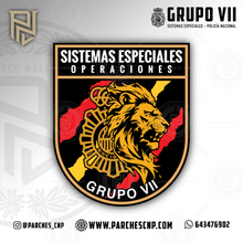 Cargar imagen en el visor de la galería, EMBLEMA SISTEMAS ESPECIALES - OPERACIONES GRUPO VII
