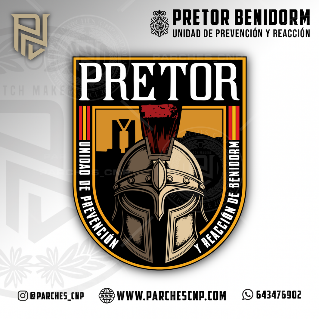 EMBLEMA U.P.R. - PRETOR - BENIDORM