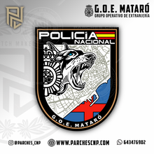 Cargar imagen en el visor de la galería, PARCHE DE BRAZO DEL G.O.E. DE MATARÓ
