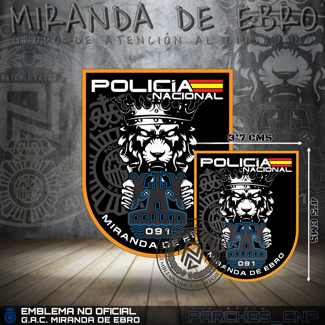 EMBLEMA G.A.C. MIRANDA DE EBRO