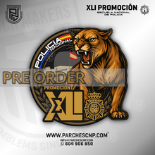Cargar imagen en el visor de la galería, EMBLEMA PROMOCIÓN XLI E.B. POLICÍA NACIONAL 2025-26

