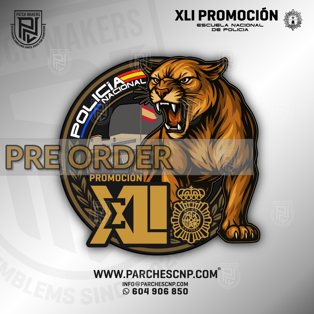 EMBLEMA PROMOCIÓN XLI E.B. POLICÍA NACIONAL 2025-26
