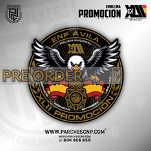 Cargar imagen en el visor de la galería, EMBLEMA PROMOCIÓN XLII E.B. POLICÍA NACIONAL (ÁGUILA)

