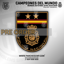 Cargar imagen en el visor de la galería, EMBLEMA POLICÍA NACIONAL CAMPEÓN DEL MUNDO
