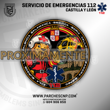 Cargar imagen en el visor de la galería, EMBLEMA EMERGENCIAS 112 CYL - HELICÓPTEROS
