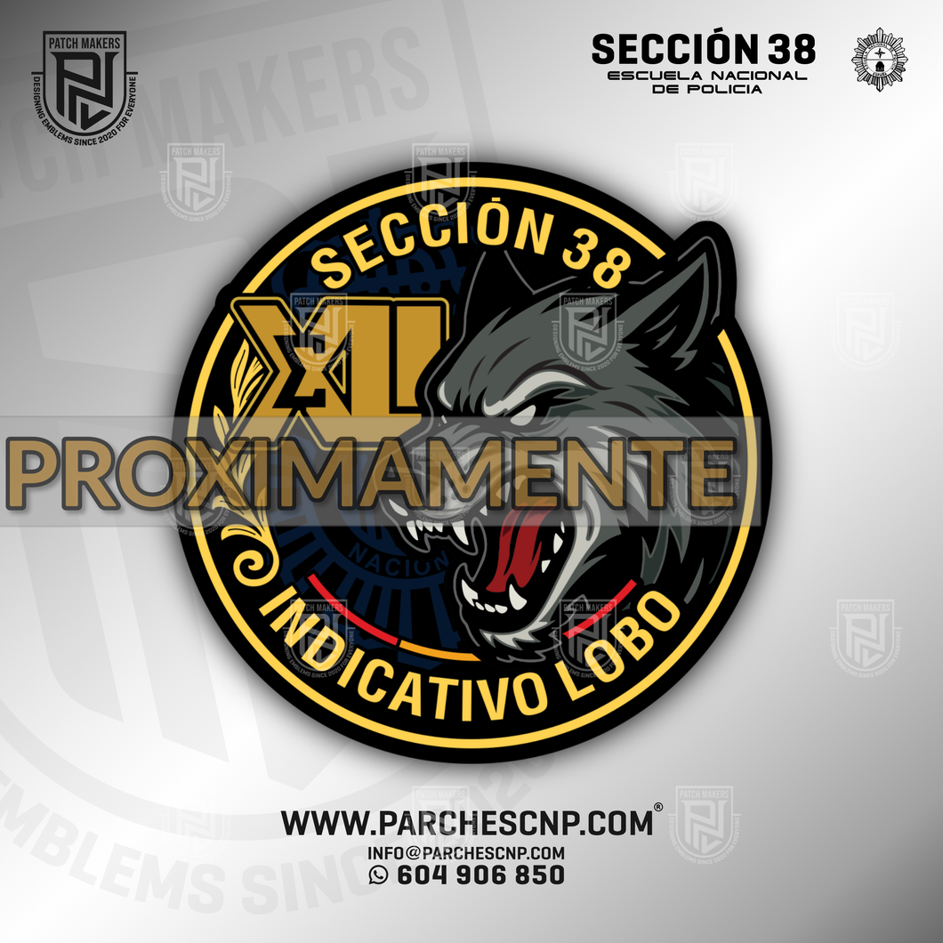 EMBLEMA SECCIÓN 38 PROMOCIÓN XLI - E.B. POLICÍA NACIONAL 2025-26