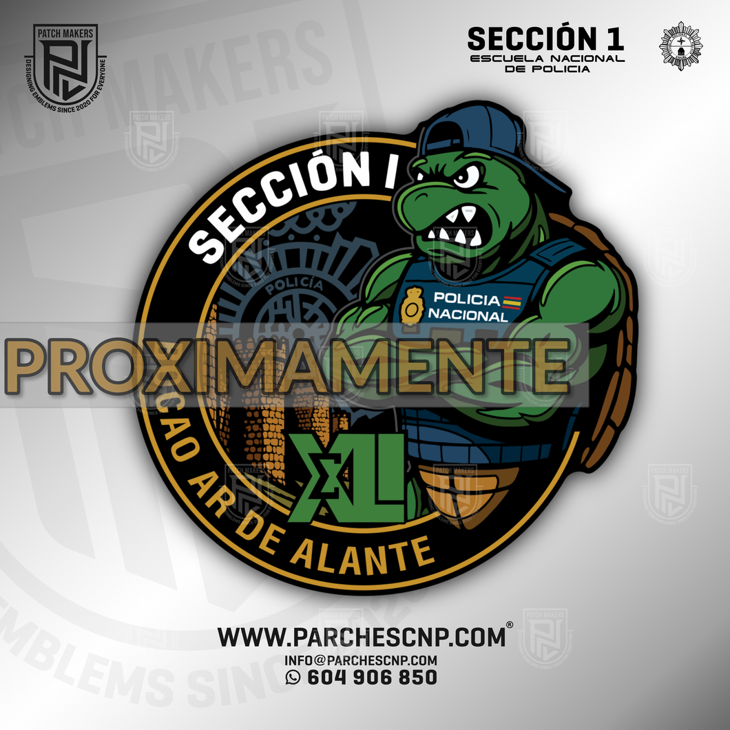 EMBLEMA SECCIÓN 01 PROMOCIÓN XLI - E.B. POLICÍA NACIONAL 2025-26