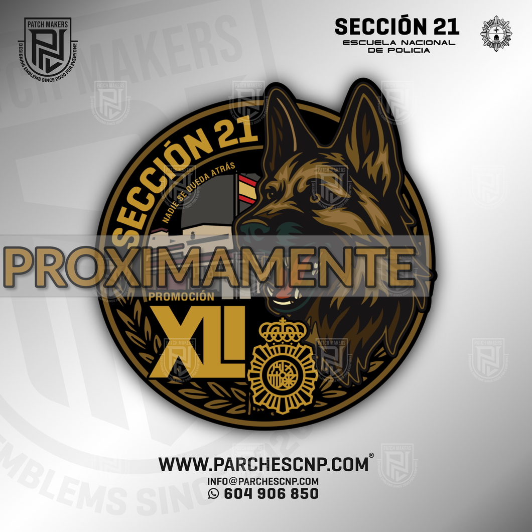 EMBLEMA SECCIÓN 21 PROMOCIÓN XLI - E.B. POLICÍA NACIONAL 2025-26
