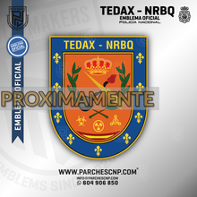 Cargar imagen en el visor de la galería, EMBLEMA OFICIAL TEDAX - NRBQ POLICÍA NACIONAL
